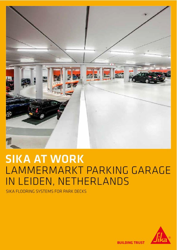 Lammermarkt Parking Garage in Leiden, Netherlands