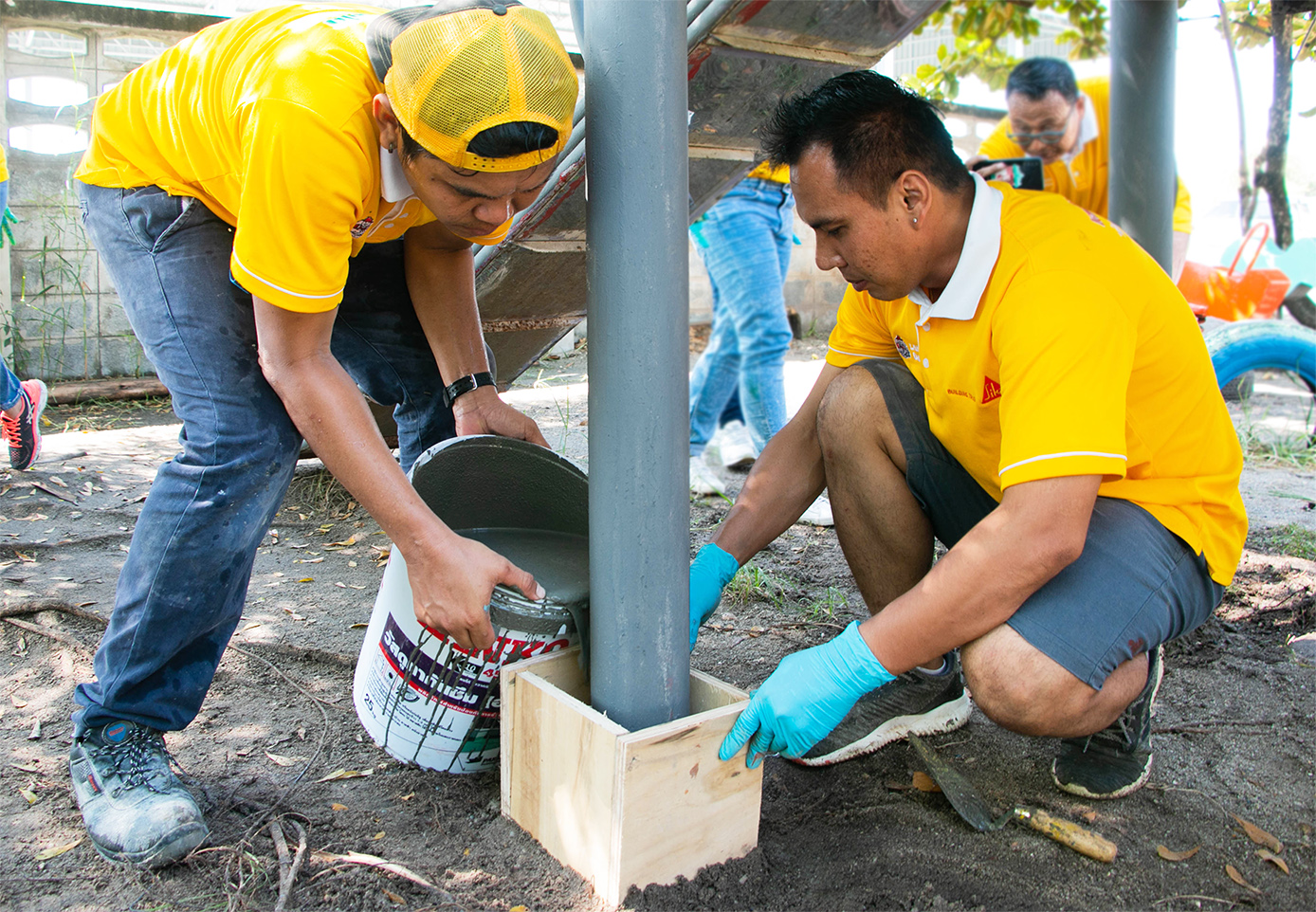 Sika Thailand renovation school Baan Yan Sue