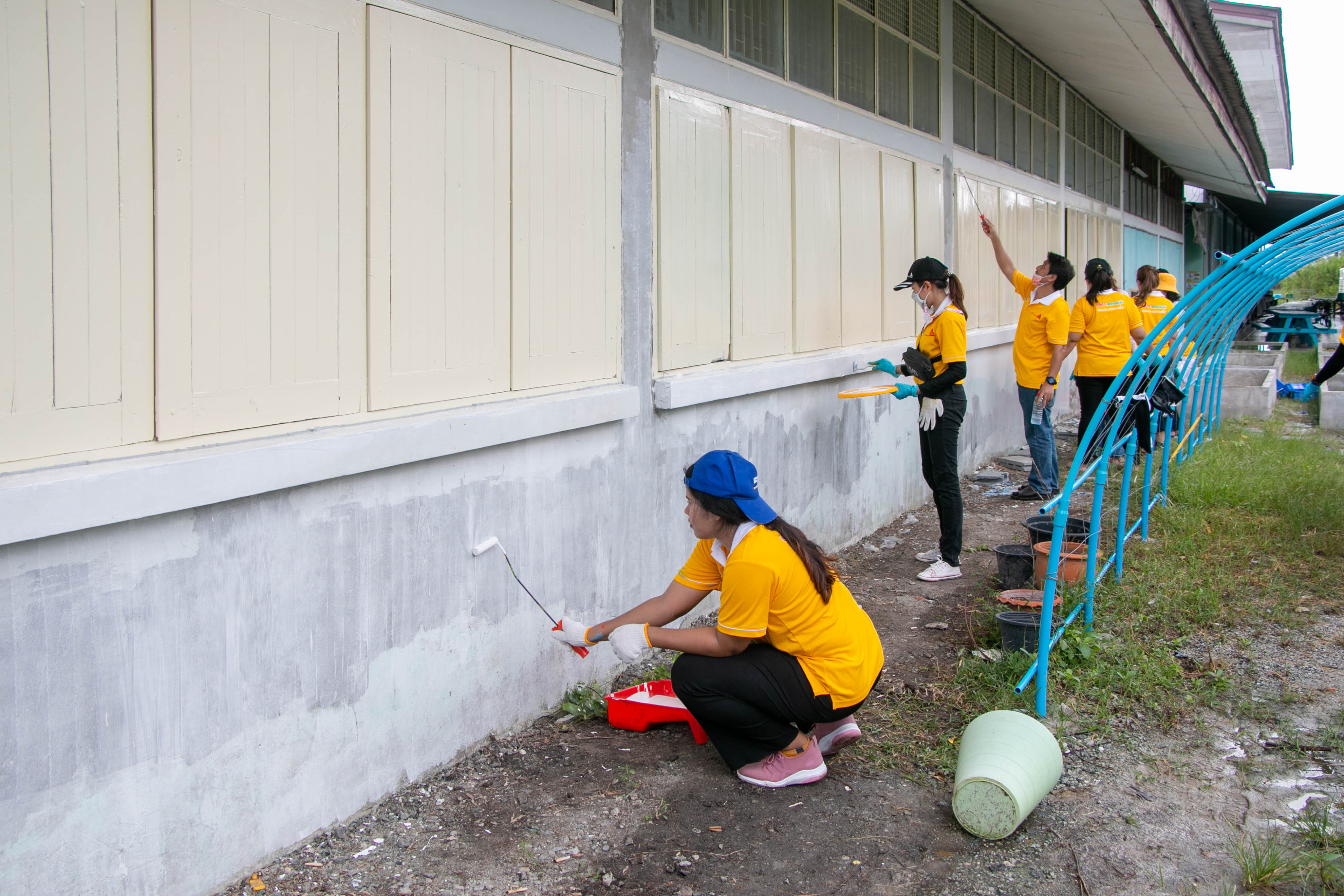 Sika Thailand renovation school Baan Yan Sue