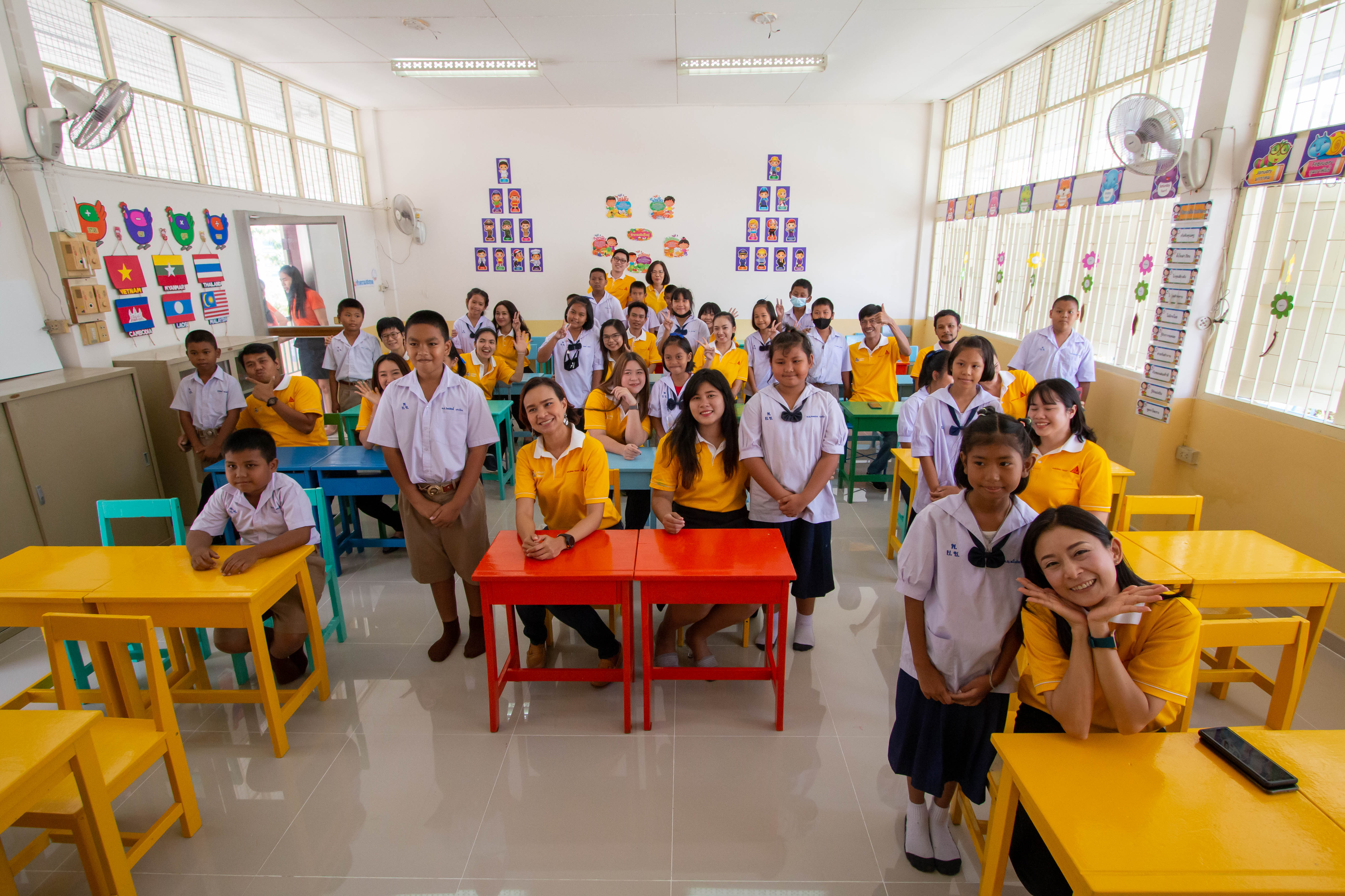 Sika Thailand renovation school Baan Yan Sue